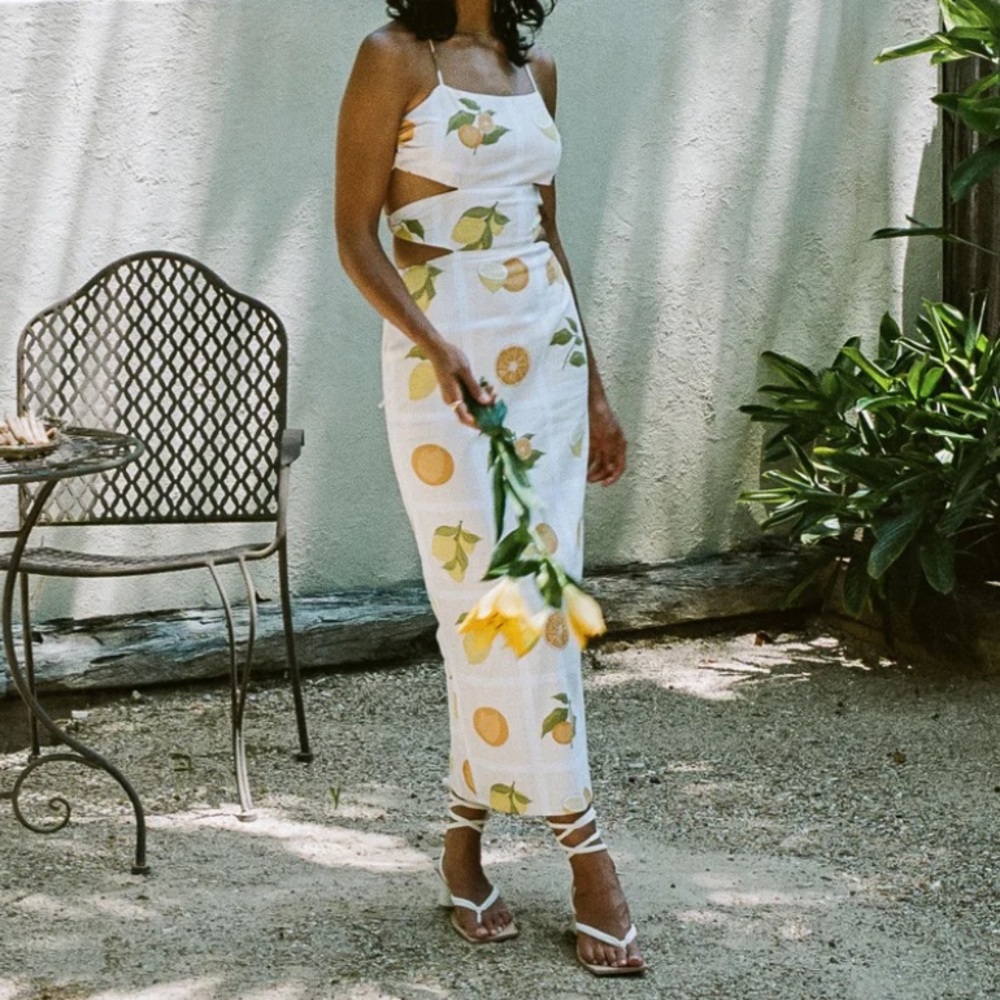 Strappy Italian inspired dress